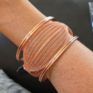 paparazzi Coppee Orb Cuff Bracelet